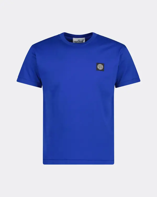 24113 Basic T-shirt Blauw