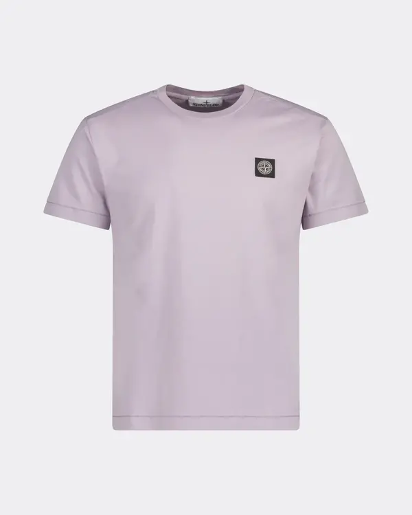 24113 Basic T-shirt Lavendel