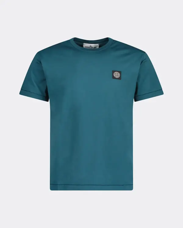 24113 Basic T-shirt Petrol