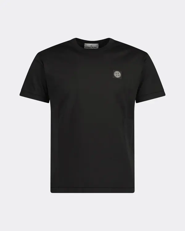 24113 Basic T-shirt Schwarz