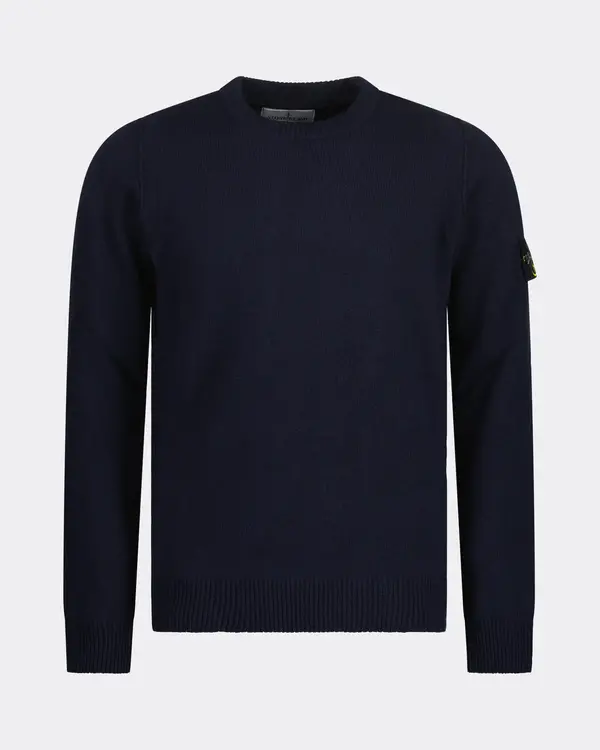 Stone Island 508A3 Knitwear Sweater Navy - Beachim