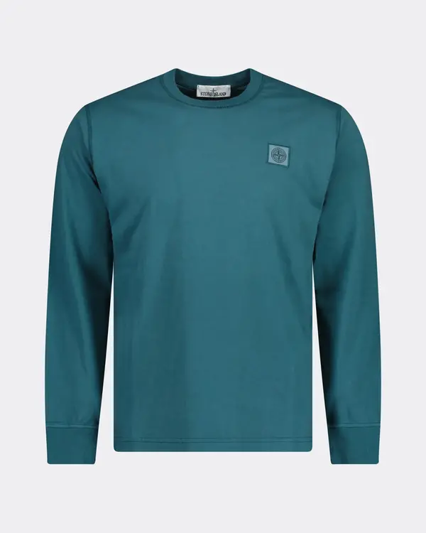 21857 Basic Long Sleeve T-Shirt Petrol