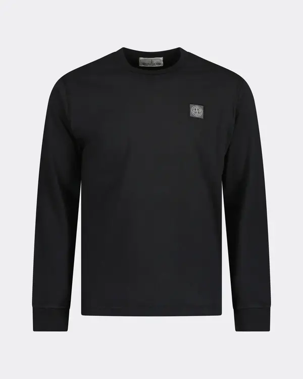 21857 Basic Long Sleeve T-Shirt Zwart