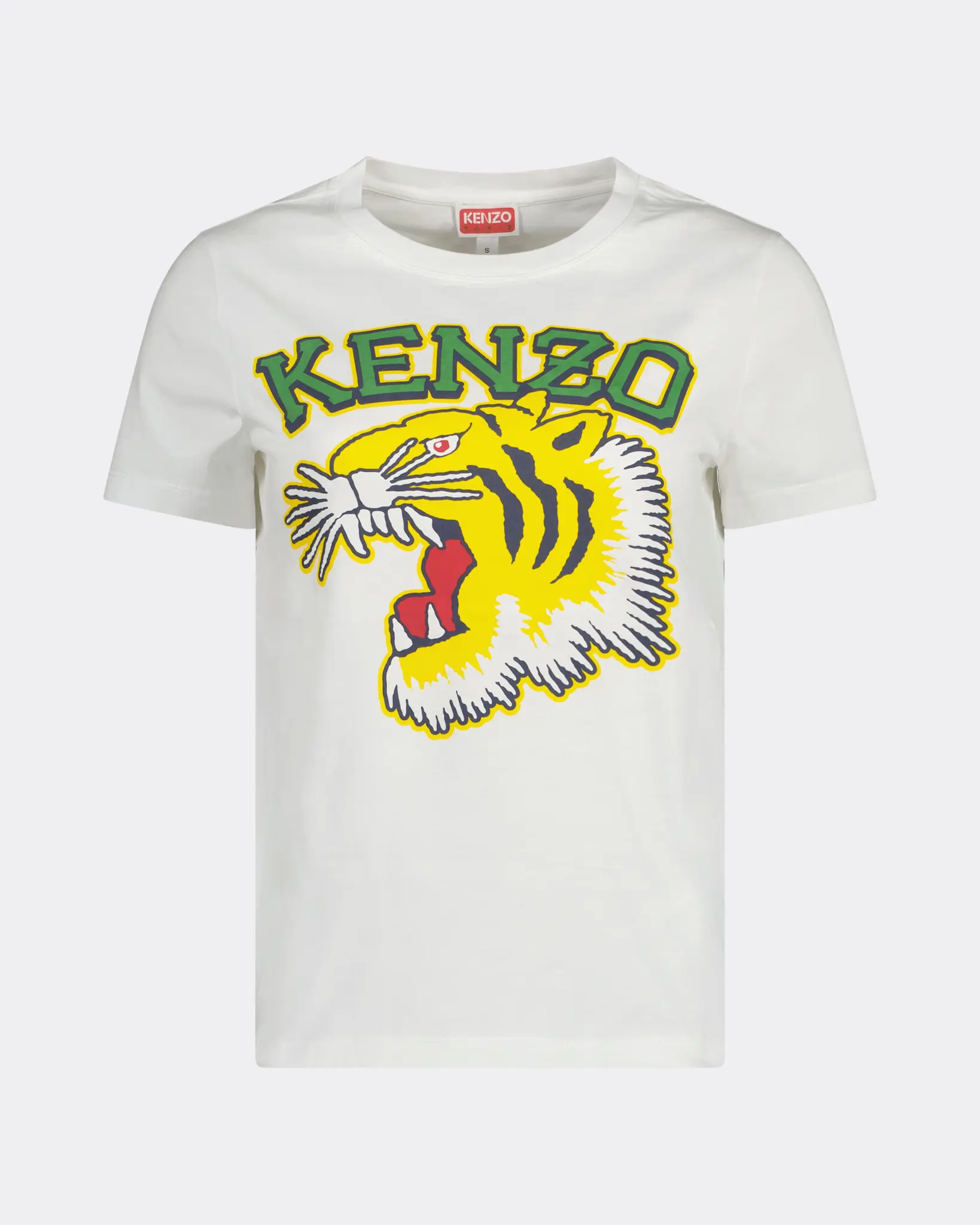 Kenzo by Nigo Tiger Big Logo T-Shirt Wit - Beachim