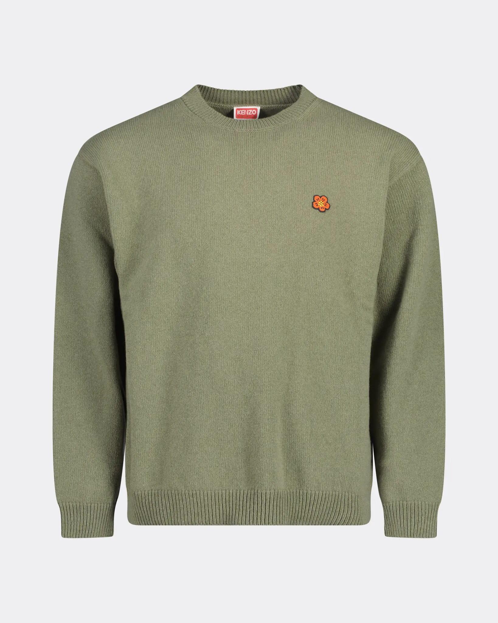 Kenzo Boke Flower Crest Jumper Green Beachim