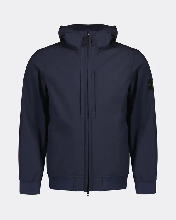 Q0122 Soft Shell-R e.dye Technology Jacket Navy