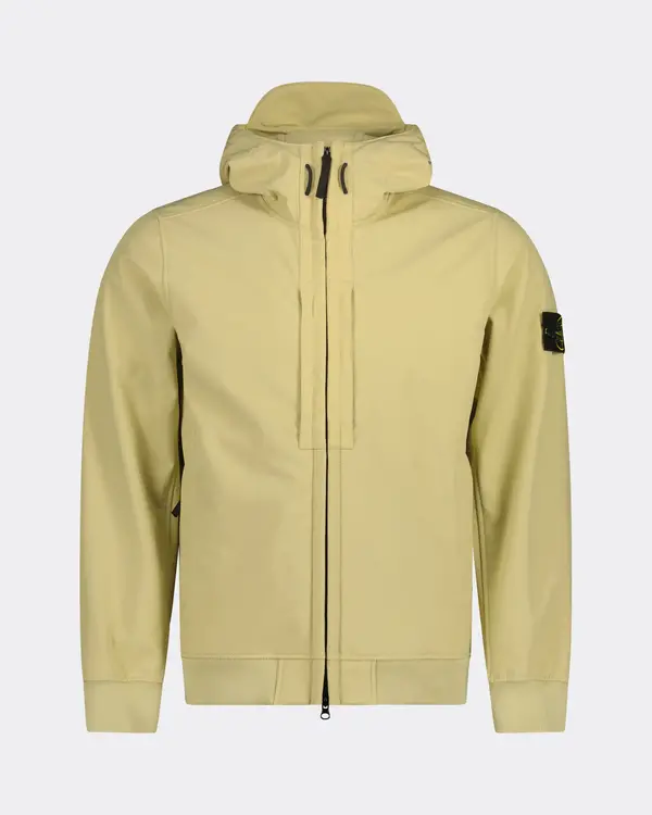 Q0122 Soft Shell e.dye Technology Jacket Sand