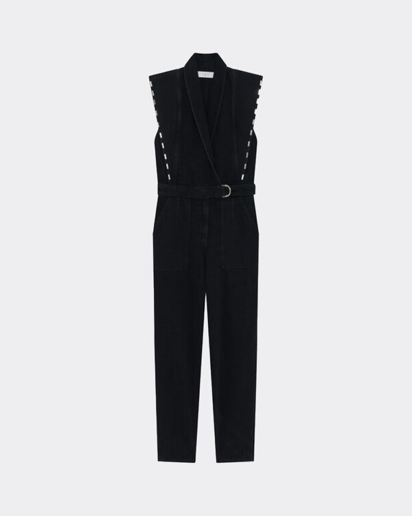 Jeans Jumpsuit Zwart