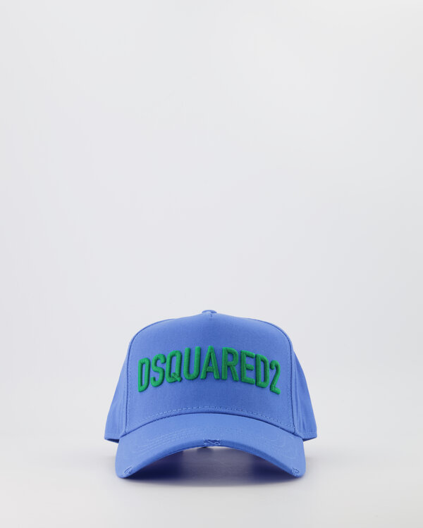 Embroidered Baseball Cap Blau