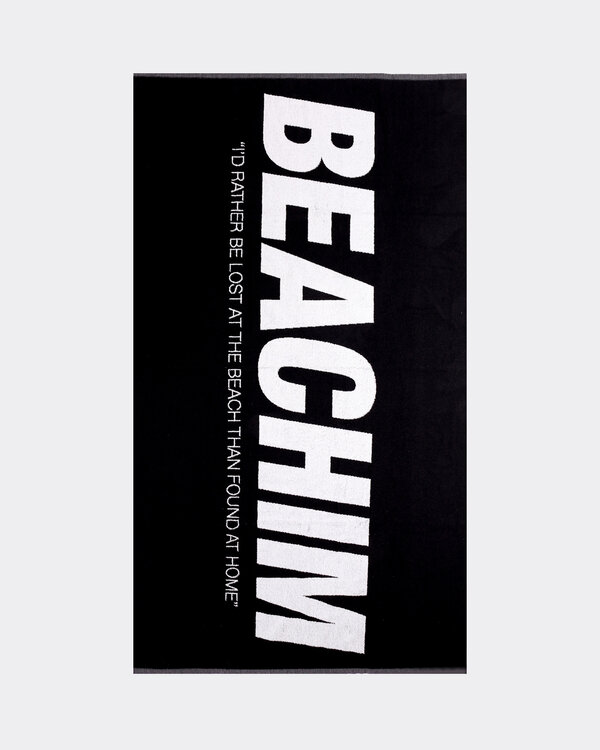 Beach Towel Black