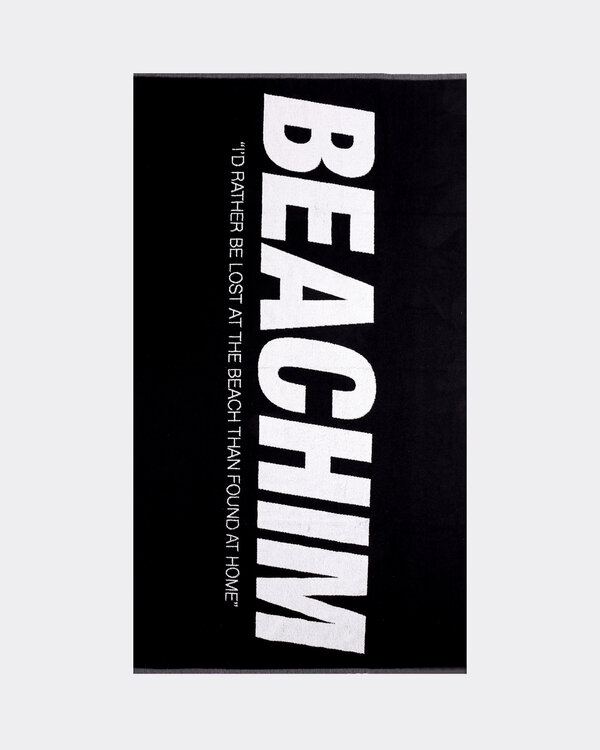 Beach Towel Zwart