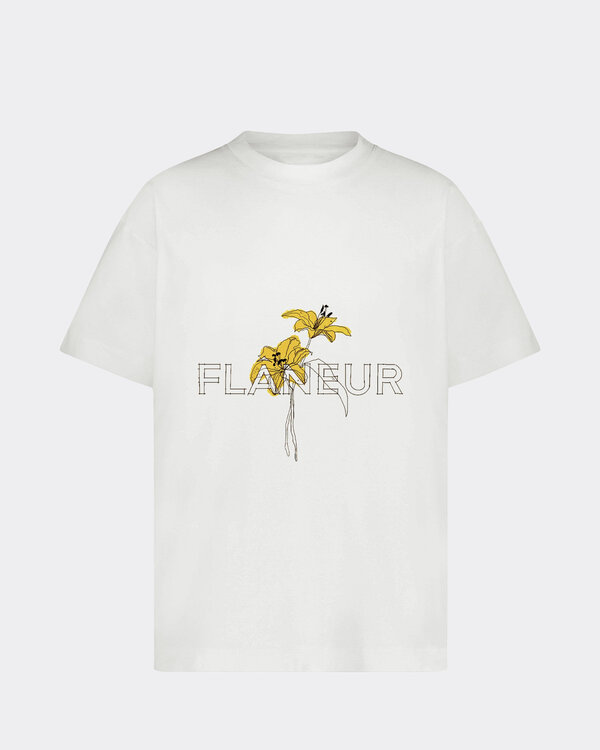 La Fleur T-Shirt Weiss