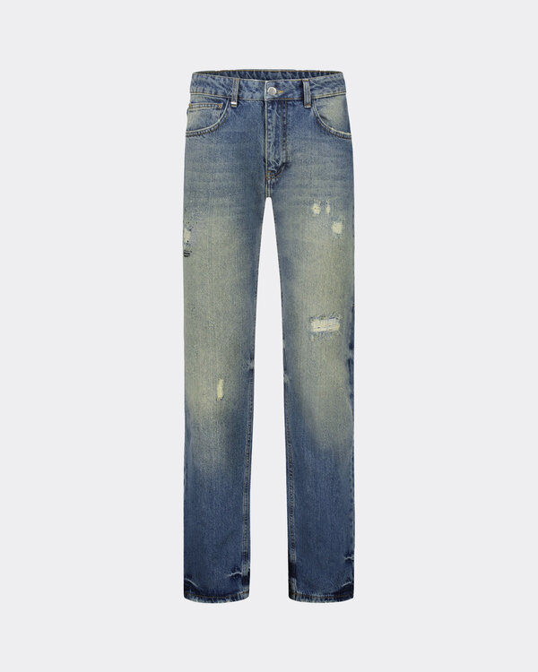 Straight Jeans Blau