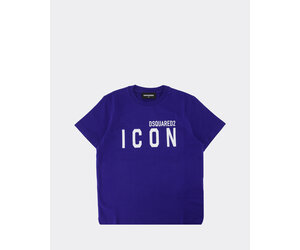 Dsquared2 Kids Relax-ICON T-shirt Blauw - Beachim