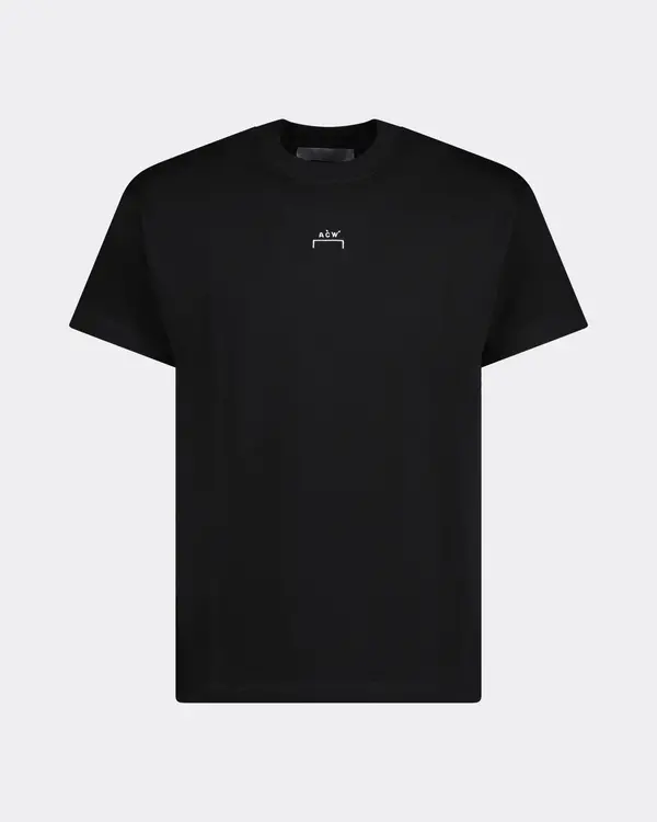 Essential SS Graphic T-Shirt Schwarz