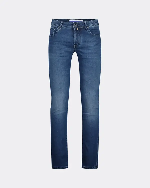 Nick Slim Fit Jeans Blauw