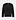 65477 Front Logo Sweater Zwart Oversized