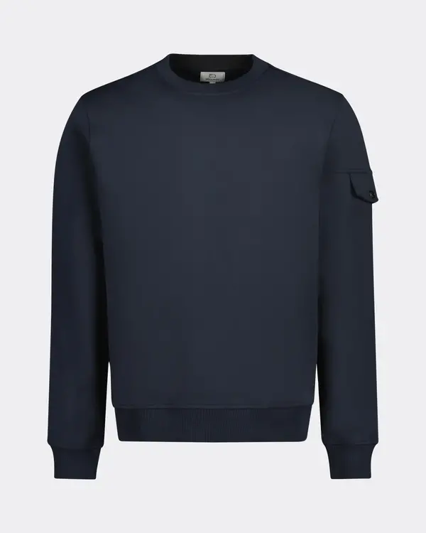 Light Fleece Sweater Blauw