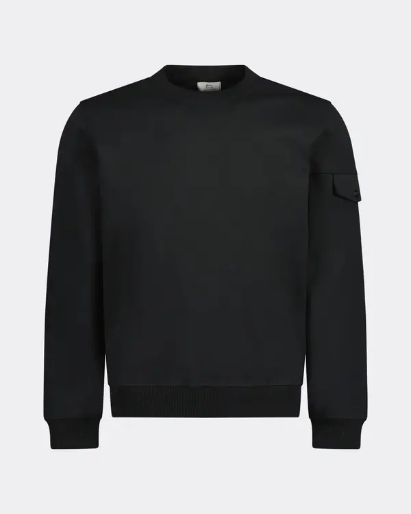 Light Fleece Sweater Zwart