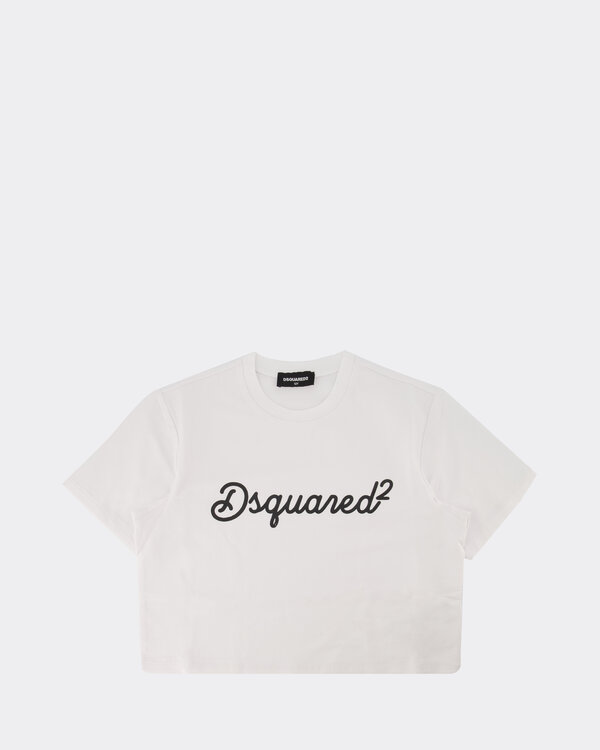 Logo Cropped Top White