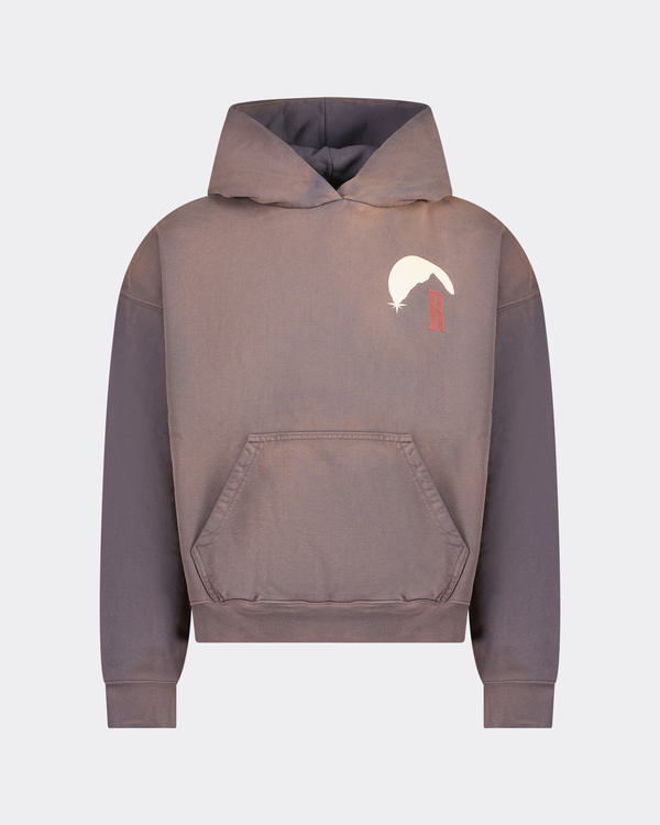 Moonlight Stamp Hoodie Grau