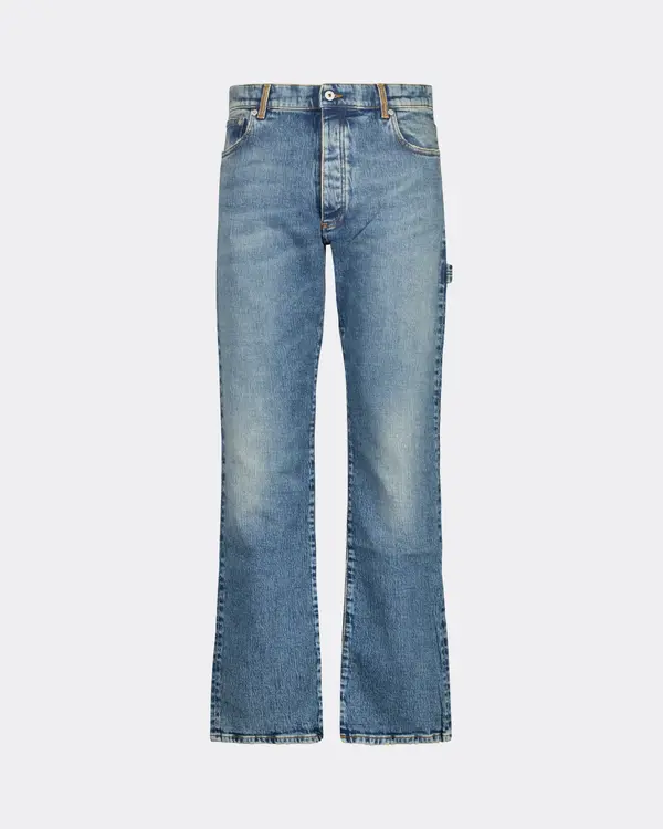 Ex-Ray Washed Hammer Jeans Blau