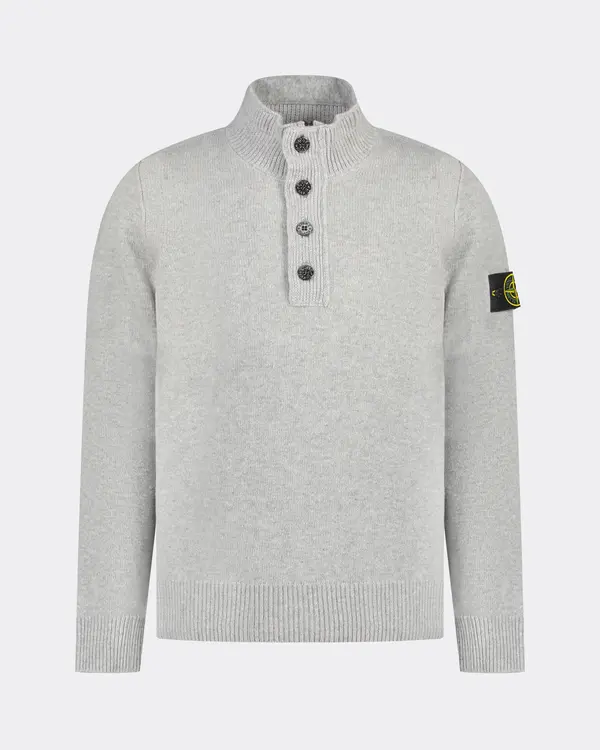 540A3 Half Zip Knitwear Sweater Grau