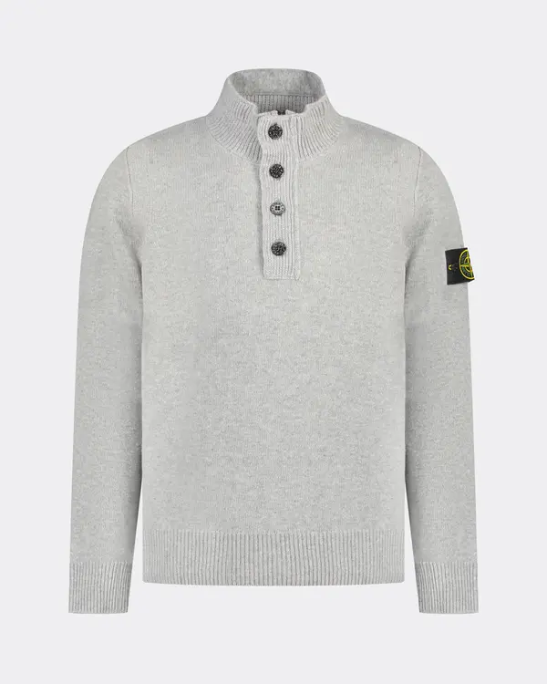 540A3 Half Zip Knitwear Sweater Grijs