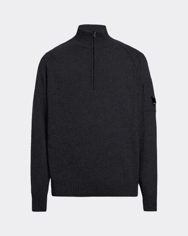 Knitwear Half zip Schwarz