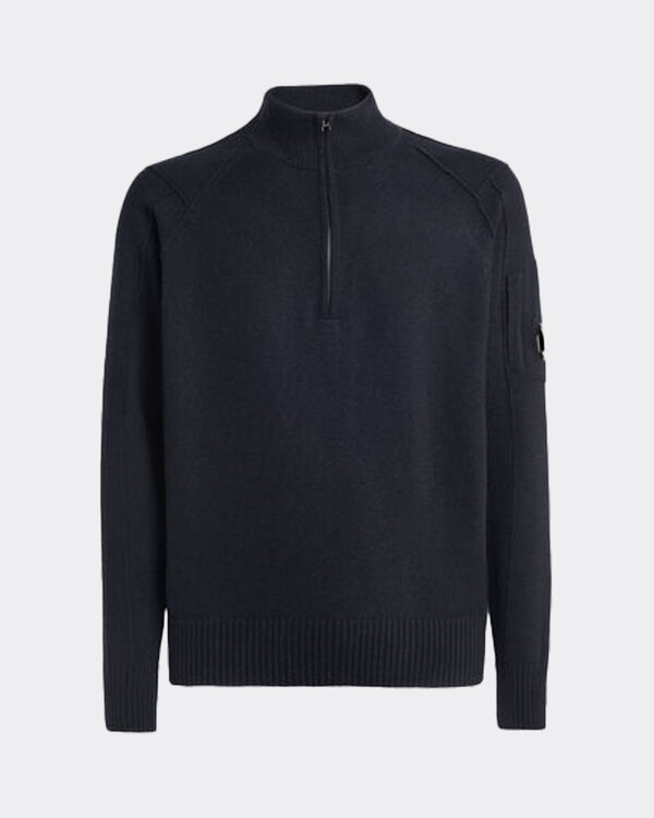 Knitwear Half zip Marine