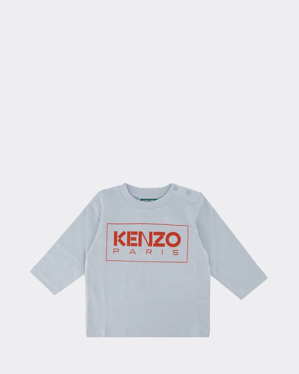 Logo Longsleeve T-Shirt Light Blue