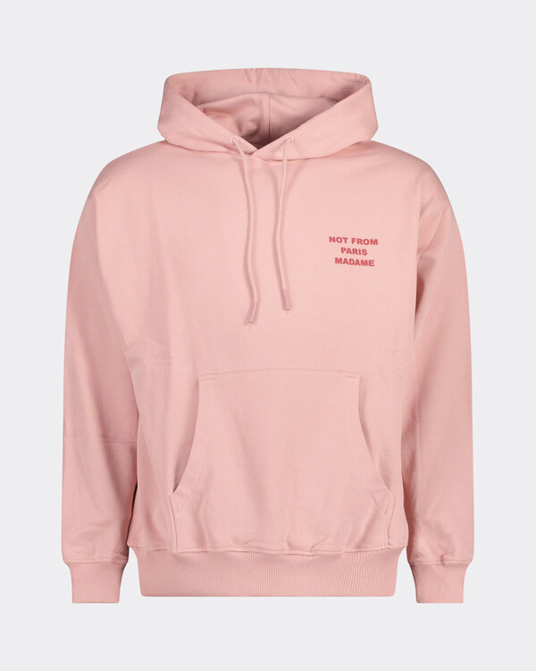 Le Hoodie Slogan  Pink