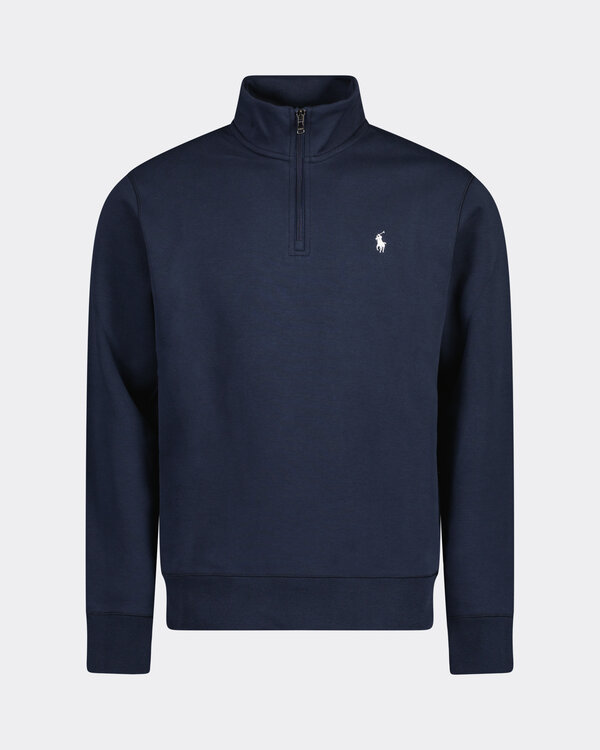 Long Sleeve Half zip Sweatshirt Navy