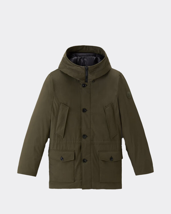 Arctic Stretch Down Parka Green