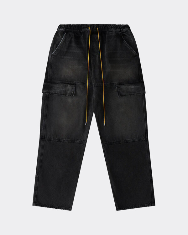 Plateau Cargo Denim Black