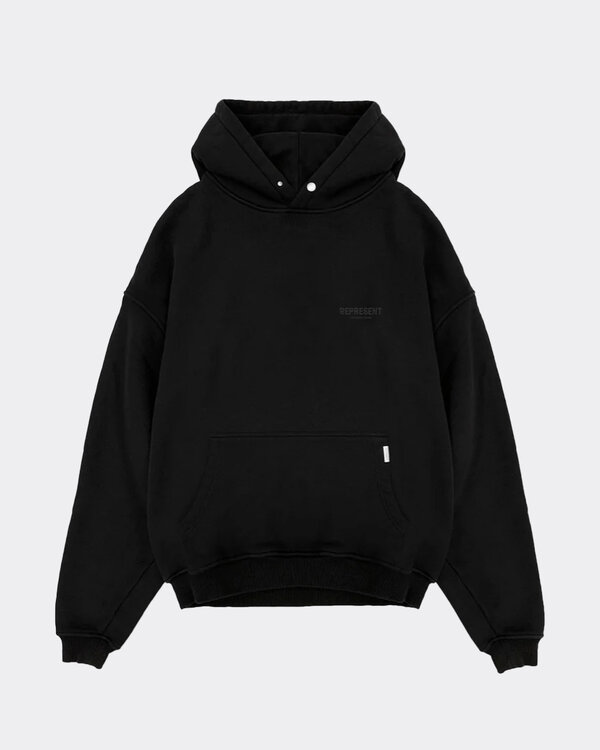 Owners Club Hoodie Reflective Zwart