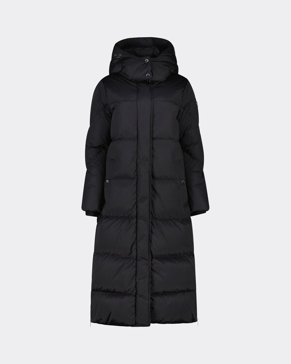 Aurora Long Parka Black