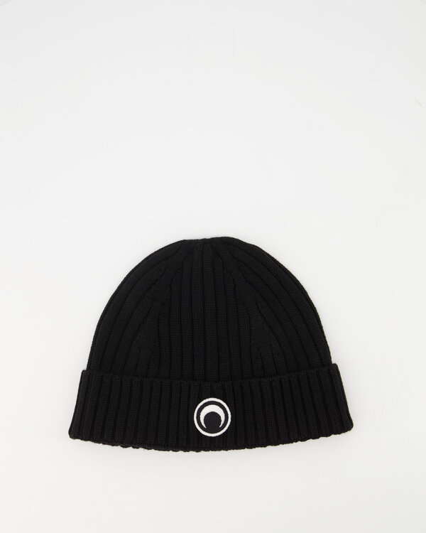 Rib Beanie Schwarz