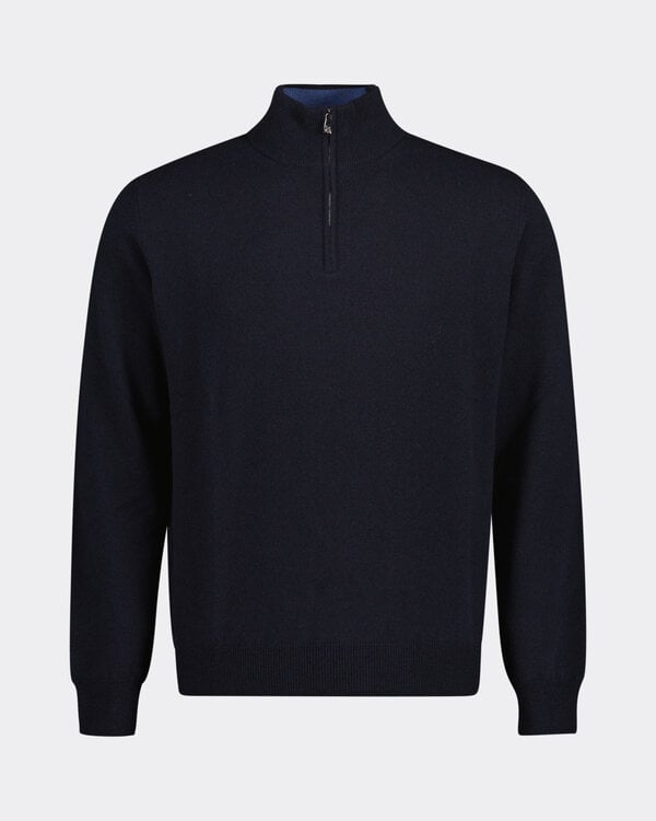 Lupo Half Zip Sweater Navy