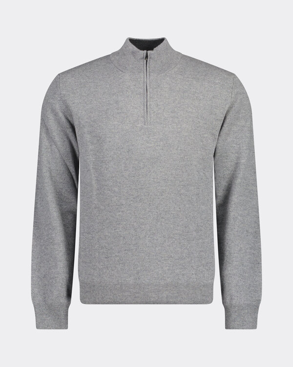 Lupo Half Zip Sweater Grey