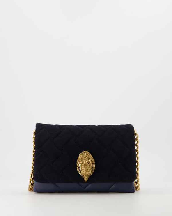 Mini Kensington Suede Navy