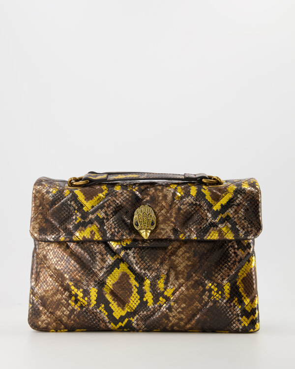 Kensington Bag Snake Print Braun