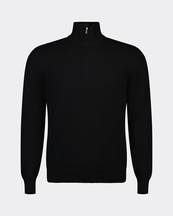 Half Zip Pullover  Black