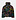 Logo Circle Puffer Zwart