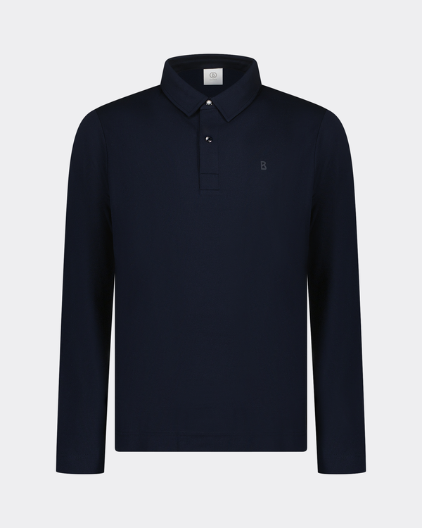 Timon Longsleeve Polo Navy