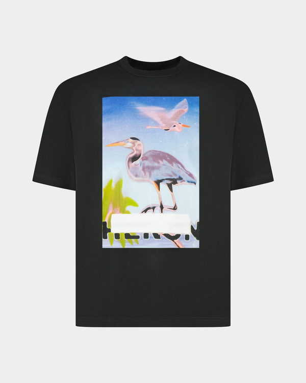 Censored Heron SS T-Shirt Schwarz