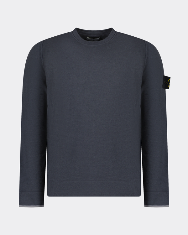 526A1 Knitwear Crewneck Donkergrijs