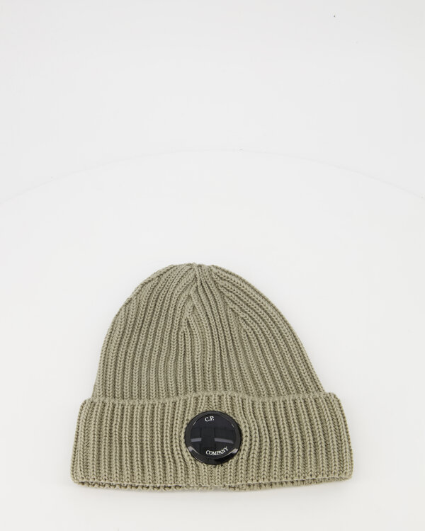 Knit Lens Hat Silver