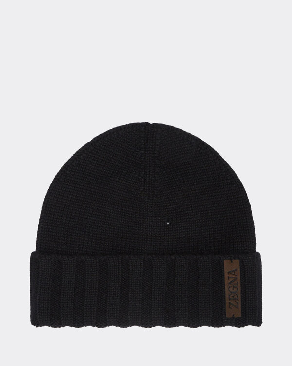 Oasi Cashmere Beanie Schwarz