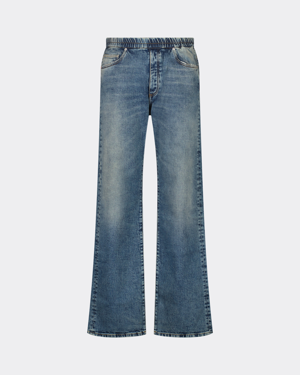 Ex-Ray Washed Elasticband Jeans Blue